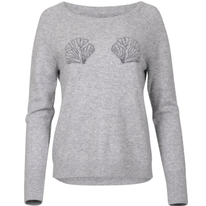 Broken Shell Cashmere Sweater Front View by catnip and seaweed