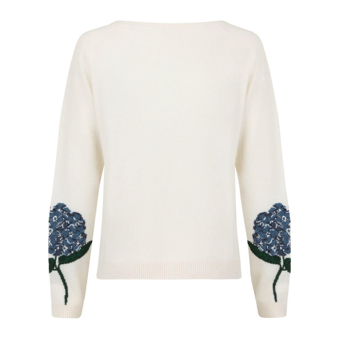 Hydrangea Cashmere Sweater