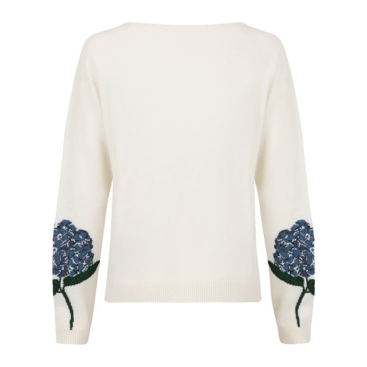 Hydrangea Cashmere Sweater